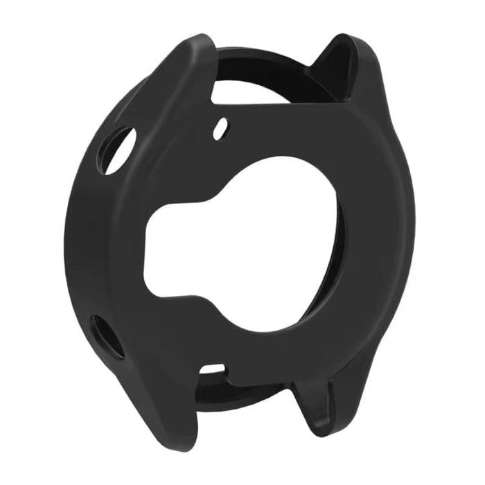 Black protective watch case for Garmin Forerunner 570 (47mm), designed to safeguard the watch from scratches and impacts.