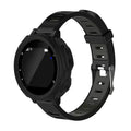 Black protective watch case for Garmin Forerunner 735 and 735XT, designed to shield the watch from scratches and impacts.