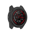 Black Habicare protective case for Garmin Forerunner 745 watch, providing durable coverage and protection.