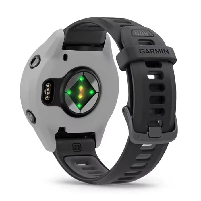 Grey protective watch case for Garmin Forerunner 970, designed to safeguard the smartwatch from scratches and impacts.