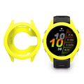 Yellow protective watch case for Garmin Forerunner 970, durable and snug fit, designed to safeguard your smartwatch.