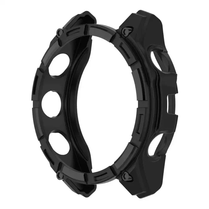 Black Habicare protective case for Garmin Tactix 8 51mm watch, providing durable cover and protection for the device.