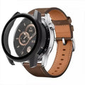 Black Habicare protective case for Huawei GT3 42mm watch, designed to safeguard the smartwatch with durable coverage.