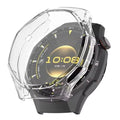 Clear protective case for Huawei GT6 Pro 46mm smartwatch, transparent watch case with precise fit and durable material.