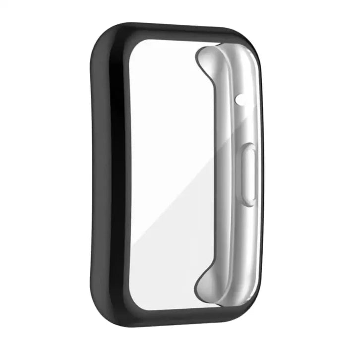 Black Habicare protective case for Huawei Watch Fit, designed to safeguard the smartwatch with a snug fit and durable material.