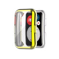 Gold protective case for Huawei Watch Fit smartwatch, featuring a sleek design and durable cover to safeguard the device.