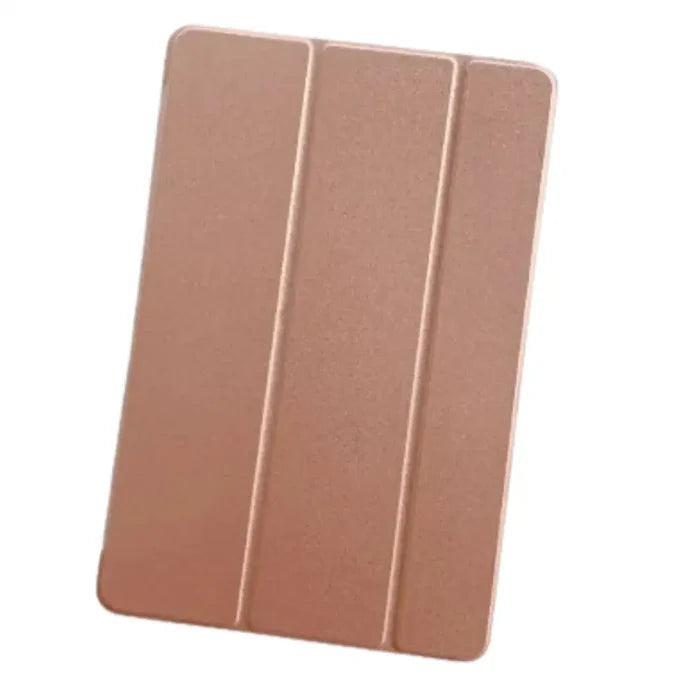 Red Habicare 9eight5 protective case for iPad series, showing durable design and precise cutouts for buttons and ports.