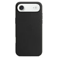 Black 9eight5 iPhone 17 Air protective case with built-in screen protector, showing the sleek, durable design for iPhone 17 Air.