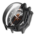 Black protective watch case for Oppo Watch X2, designed to safeguard the smartwatch, shown in a sleek, snug fit.