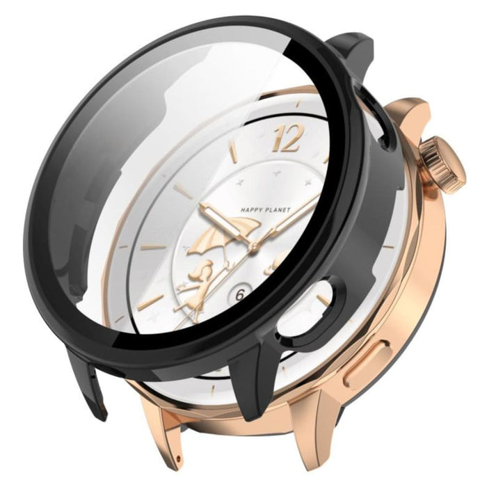 Black protective case for Oppo Watch X2 Mini, made by That Watch Shop, designed to safeguard the smartwatch.