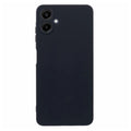Black protective screen case for Samsung Galaxy A06 by 9eight5, showing the sleek design and secure fit on the device.
