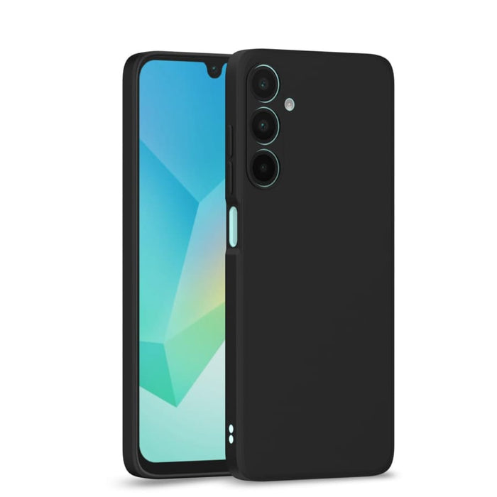 Black 9eight5 screen protector for Samsung Galaxy A16, showing a clear, durable protective film on the device's screen.