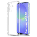 Clear protective case and screen protector for Samsung Galaxy A36 5G by 9eight5, showing the transparent design and fit.