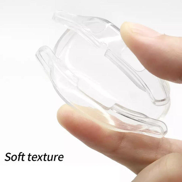 Clear protective case for Samsung Galaxy Watch 4 (44mm), designed to shield the watch while showing its sleek design.