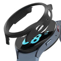 Black protective case for Samsung Galaxy Watch 5 (44mm), designed to shield and enhance the smartwatch's appearance.