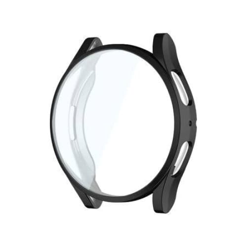 Black protective case for Samsung Galaxy Watch 5 44mm, designed to shield and enhance the watch's appearance.