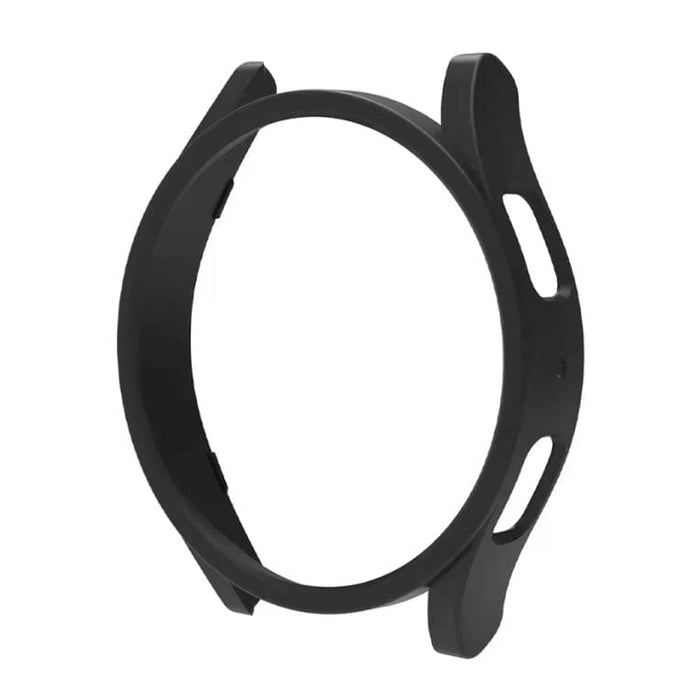 Black silicone protective case for Samsung Galaxy Watch 7 (44mm), designed to shield and enhance the smartwatch.