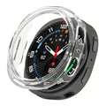 Clear protective case for Samsung Galaxy Watch 8 40mm, designed to shield the watch screen and body.