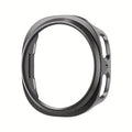 Black protective case for Samsung Galaxy Watch 8 (44mm), designed as a screen protector to guard the watch face.