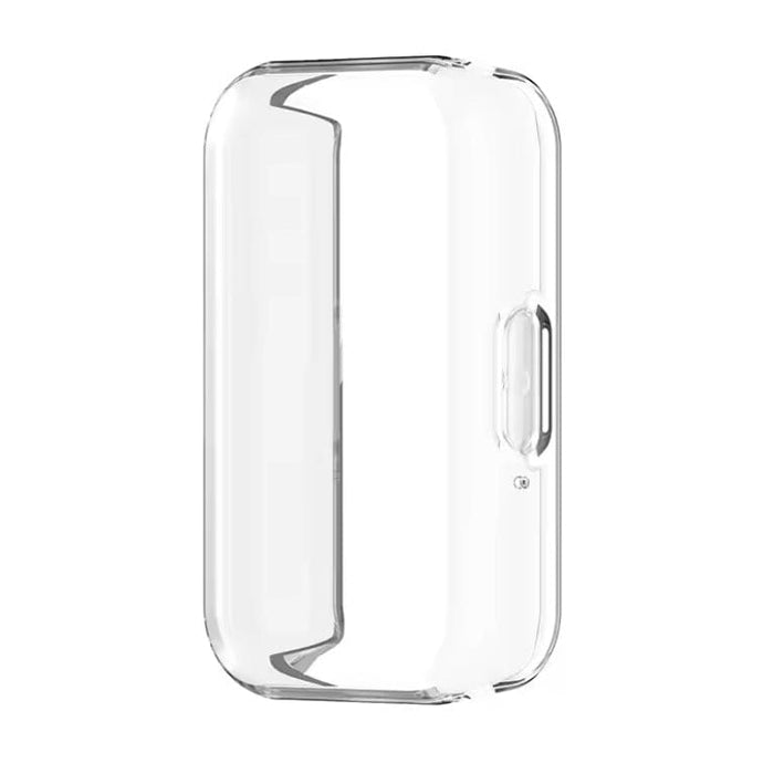 Clear protective case for Samsung Galaxy Watch Fit 3, showcasing a transparent, durable cover from That Watch Shop.