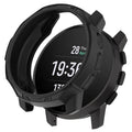 Black protective watch case for Suunto 9 Peak Pro, designed by That Watch Shop, shown on a watch with secure fit and durable material.
