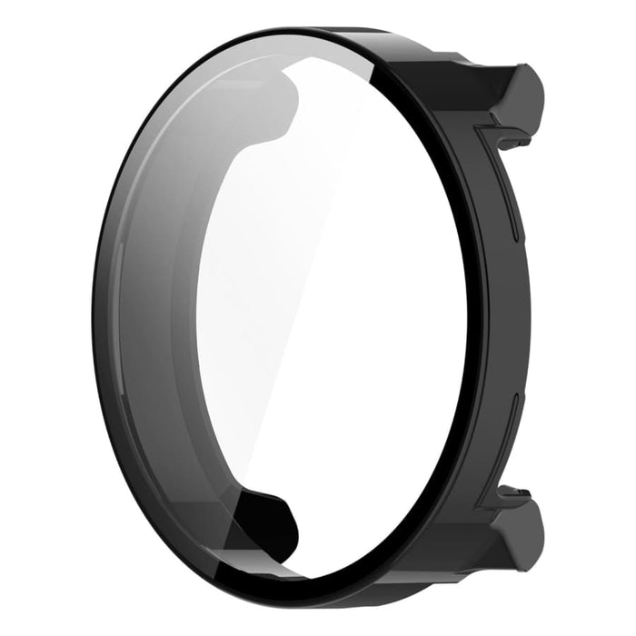 Black protective watch case for Suunto Spartan Sport Wrist HR Baro, designed to safeguard the smartwatch.