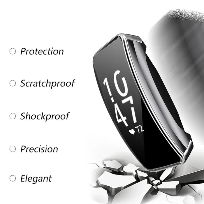 Habicare TWS protective case for Fitbit Inspire HR and Inspire, durable and snug-fitting accessory with sleek design.