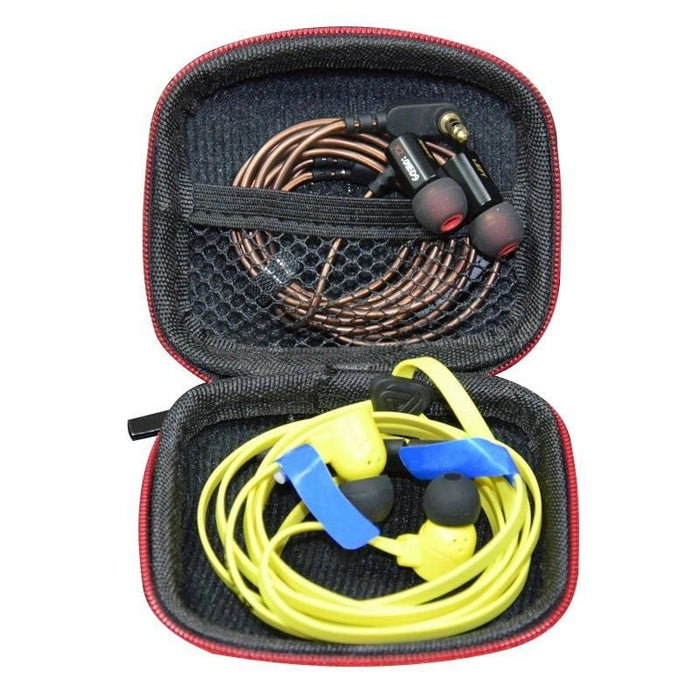 9eight5 protective earphones case for phone and tablet accessories, compact and durable storage for earphone cables and earbuds.