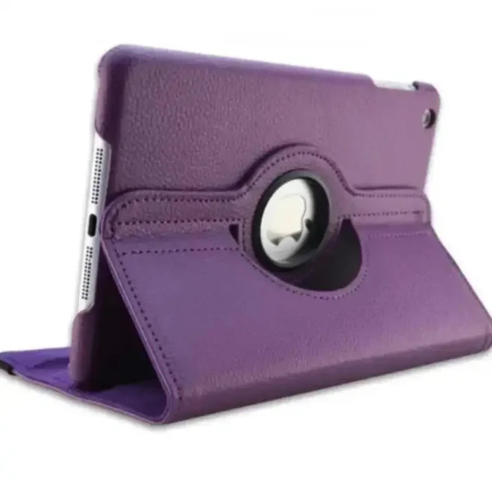 Purple 9eight5 protective stand case for iPad series by Habicare, featuring a durable design and built-in stand functionality.