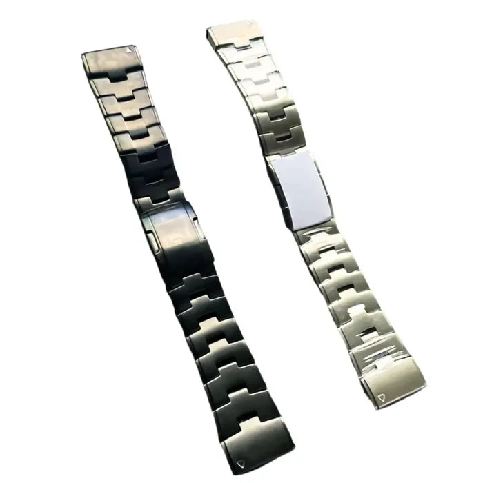 Habicare Quick Fit Titanium strap for Garmin Fenix, Epix, Instinct series, 22/26mm TWS watch band in three colors.