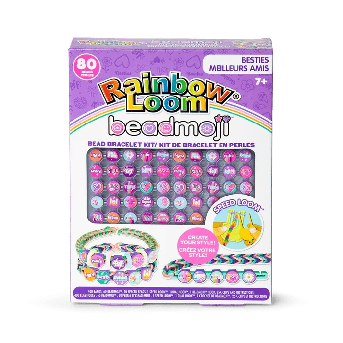 Rainbow Loom Beadmoji™ Bracelet Kit - BESTIES - Owl & Goose Gifts