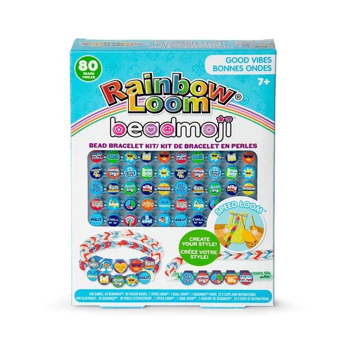 Rainbow Loom Beadmoji™ Bracelet Kit - GOOD VIBES - Owl & Goose Gifts