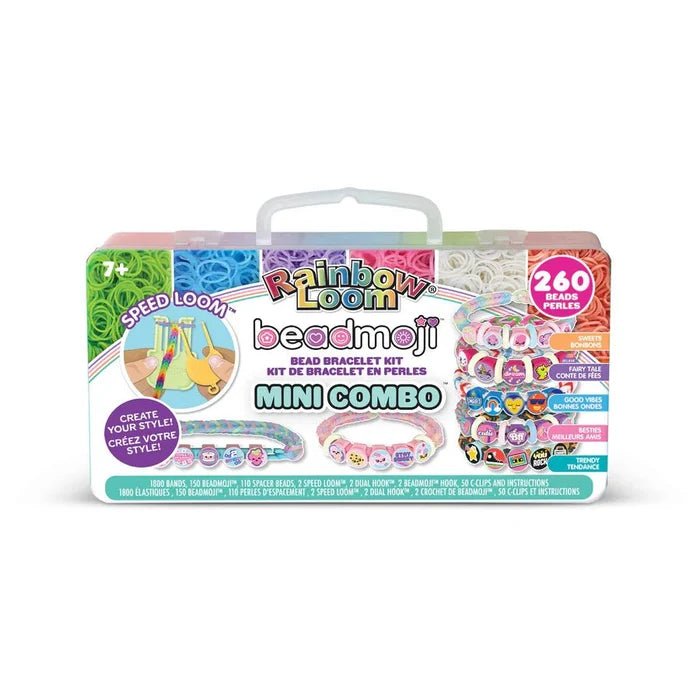 Rainbow Loom Beadmoji™ Mini Combo Bracelet Kit - Owl & Goose Gifts