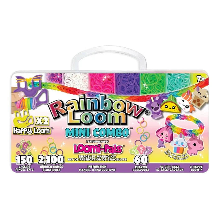 Rainbow Loom Loomi - Pals® Mini Combo Bracelet Kit - Owl & Goose Gifts
