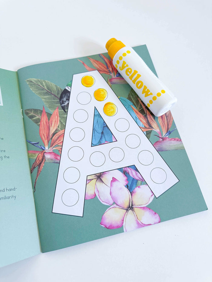Children's Rainforest Sound Puzzle and Dot Art Book