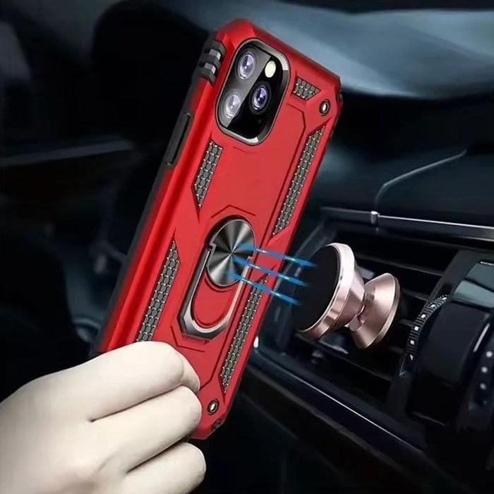 9eight5 rugged iPhone 11 hard case available in four colors, showcasing durable protection with textured design.