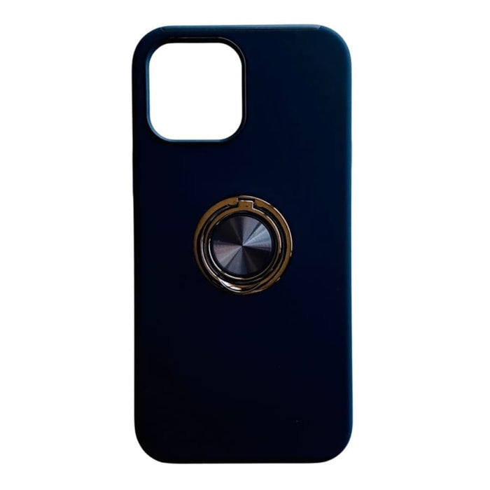 Black Rugged Case for iPhone 13 Pro Max 6.7-inch by 9eight5, showing durable protective design and textured surface.