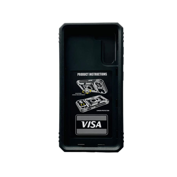Rugged 9eight5 phone case for Samsung Galaxy S21 FE with durable design and reinforced edges, protective and stylish.