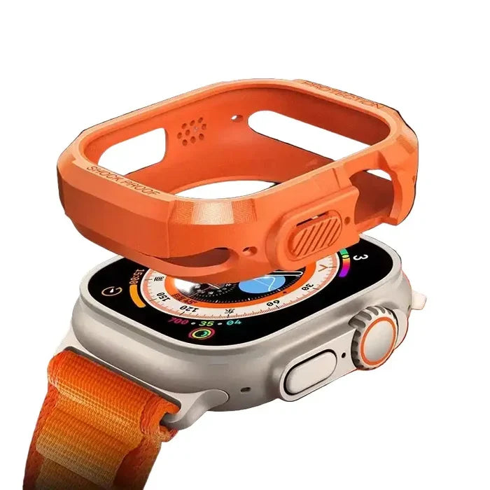 Habicare rugged TWS watch case for Apple Watch Ultra & Ultra 2 49mm series, with protective design and durable material.