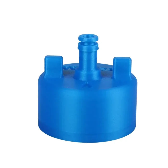 Habicare RV freshwater inlet hose adapter HBC connected to RV water inlet for easy water access and connection.