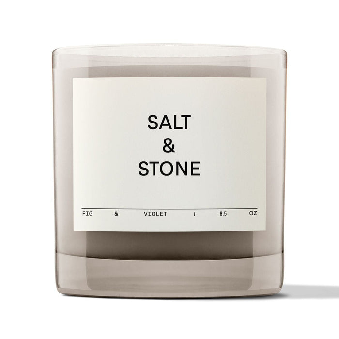 Salt & Stone Candle - Fig & Violet (240g) Candles Salt & Stone
