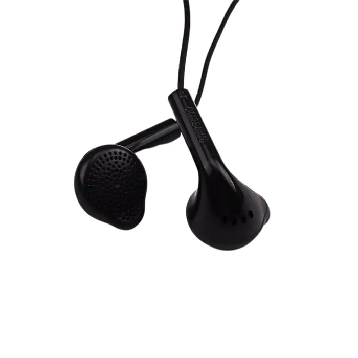 Wired Samsung earphones with in-ear design and inline remote, compatible with phones and tablets.