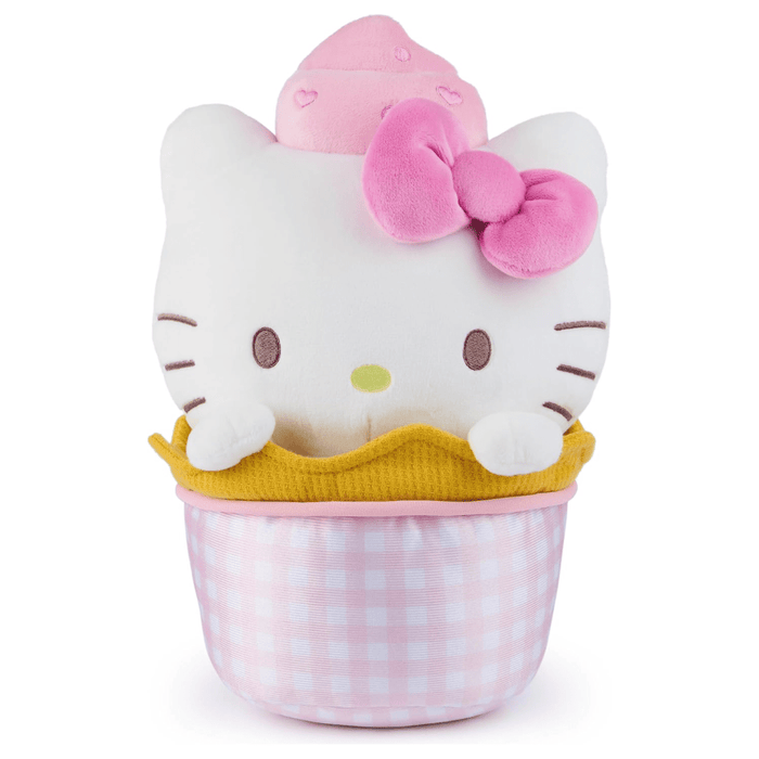 Sanrio 10 Inch Hello Kitty Ice Cream Plush Toy by GUND - Owl & Goose Gifts