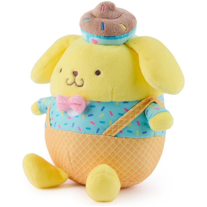 Sanrio 6 Inch Pompompurin Ice Cream Plush Toy by GUND - Owl & Goose Gifts