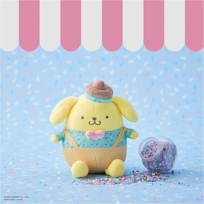 Sanrio 6 Inch Pompompurin Ice Cream Plush Toy by GUND - Owl & Goose Gifts