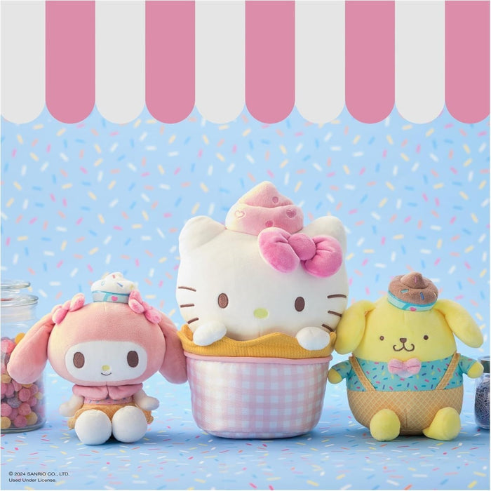 Sanrio 6 Inch Pompompurin Ice Cream Plush Toy by GUND - Owl & Goose Gifts