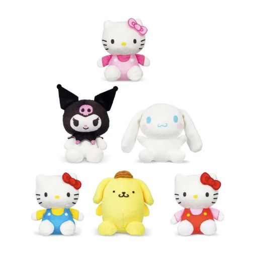 Sanrio Hello Kitty 3 Inch Micro Teenies Plush Toy - Hello Kitty in Red Outfit
