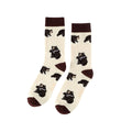 Black Bear Bamboo Socks by Barekind NZ featuring comfortable, eco-friendly bamboo material in a stylish black bear design.