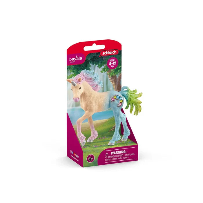 Schleich Bayala Marshmallow Unicorn Foal Toy Figure