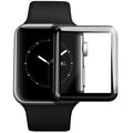 Apple Watch Series 3 38mm screen protector by That Watch Shop, showing a clear protective film over the watch face.